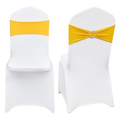 VEVOR 30PCS Stretch Spandex Folding Chair Cover Wedding Party Dining with Sashes