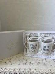 Engagement Coffee Mugs With Lids “Lets Have Coffee Together For The Rest Of Our