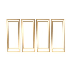 4 PCs Gold Wedding Flower Stand Simple Structure Wedding Flower Stand For Home