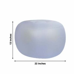 13×22 Assorted Air Candy Inflatable Light Up OTTOMAN LED Furniture Party Events