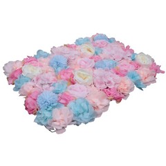 Flower Wall Decor, 23.6″ X 15.7″ Silk Rose Wall for Wedding, Party, Nursery