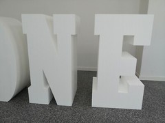 Letters 80x30cm ONE Baby Kids Birthday Birth Gift Themed Ideas Party