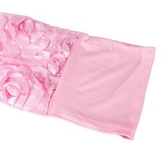 Satin Rosettes Stretchable Spandex Banquet Chair Sashes Wedding Decorations SALE