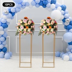 10Pcs 31.5 in Tall Metal Flower Stand Display Pedestal Party Wedding Home Decor