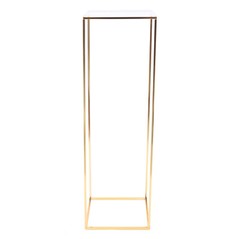 Gold Metal Flower Stand 31 × 31 × 100 Cm Column Wedding Event Decor