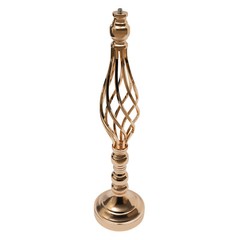 10Pcs Crystal Flower Stands Vases 55cm Wedding Centerpieces Dining Table Gold US