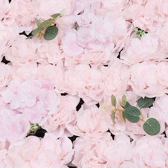 6 Pack 24″x16″ Panel 3D Hydrangea Flower Photo Wall Decoration for Wedding Home