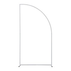 3 Pcs Wedding Backdrop Stand Balloon Metal Shelf For Outdoor Venue Decor White
