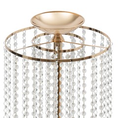 Large Gold Crystal Vases Centerpieces Flower Stand Wedding Centerpieces Decor
