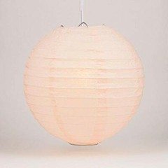 Quasimoon PaperLanternStore Decorative Paper Lantern – (Single, 6-Inch, Rose …