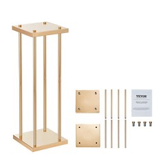 VEVOR 4PCS Column Wedding Flower Stand Cylindrical Display Rack 31.5inch Metal