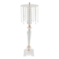 26in Acrylic Crystal Floral Vase Flower Stand Holders For Wedding Table