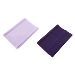 Wedding Chair Back Flowers Artificial Prevent Fading Purple Chair Decorations