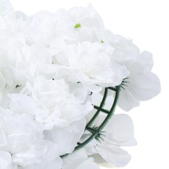 6 Pcs Artificial Flower Wall Panel Venue Backdrop Wedding Party Background Decor