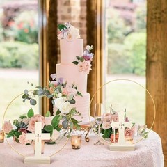 24 Pcs Baptism Centerpiece Decoration for Tables First Communion 12 24pcs