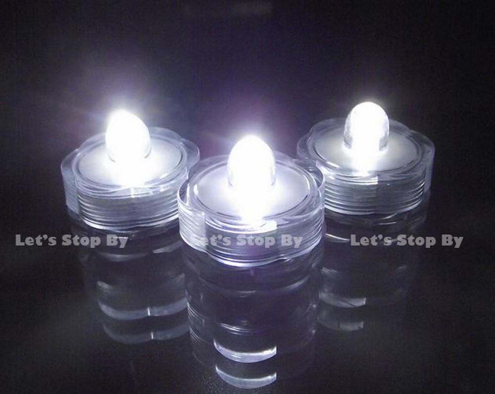 36 LED White SUBMERSIBLE Wedding Waterproof Centerpiece Vase Battery Decor Light
