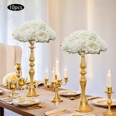 Artificial Fake Flower Ball Arrangement Bouquet Wedding Centerpieces Decorations