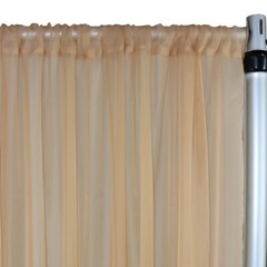 Your Chair Covers – Voile Sheer Drape, Bridal Curtain Backdrop for Wedding