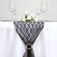 PACK of 20 Wedding 12″ x 108″ Lace Table Runner Party Venue banquet Decoration