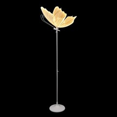 2pcs Romantic Butterfly Floor Lamp Adjstable Wedding Decor Standing Lamp LED 48W