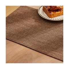 ZeeMart Rustic Cotton Linen Table Runner, 13×108 Inches Brown, … FAST USA SHIP