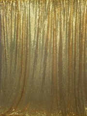 Rose Gold 8 ft x 8 ft Sequined Backdrop Curtain Wedding Party Booth Decorations