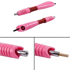 Hotfix Applicator,DIY Hot Fix Rhinestone Setter Applicator Wand Tool Kit Pink