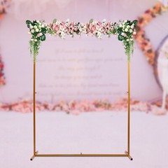 6.6ft Modern Wedding Arch Frame Balloon Flower Plant Backdrop Stand Party Decor