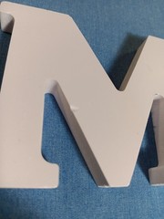 Mr & Mrs Wedding Sign Wooden Decor Rustic Style White Free Standing Light Weight