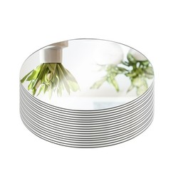 16 Pack 8 Inch Acrylic Round Mirrors for Centerpieces, 2 mm Thickness Non-Gla…