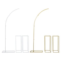 Ballon Stand+2Flower Stands Arch Backdrop Stand for Parties Wedding Flower Stand