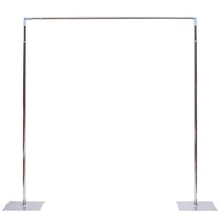 10ft x 10ft Backdrop Stand Pipe Kit Heavy Duty Wedding Back Adjustable Stand