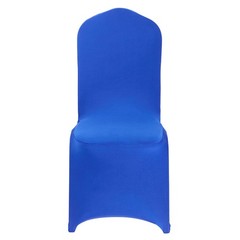 Uimoso 50PCS Royal Blue Stretch Spandex Chair Covers for Events and Parties