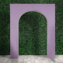 7 ft LAVENDER Spandex Wedding Arch Cover for Arc de Triomphe Stand