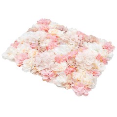 Flower Wall Panel Artificial Flower Wall Backdrop Flower Decoration 12 Pcs