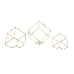 12Pcs Metal Geometric Flower Stand Elegant Gold Wedding Centerpieces Party Decor