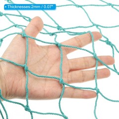 79 x 59 Inch Nature Cotton Decorative Fish Net Ocean Party, Beige