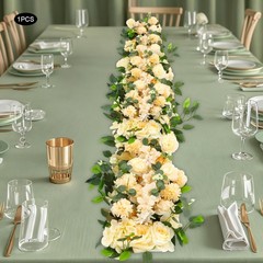 Artificial Flowers for Party Wedding 100*30cm Artificial Silk Flowers Row HOT