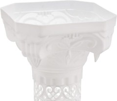 White Wedding Roman Column,4PCS Roman Columns Wedding Column Stand
