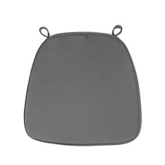 Charcoal Grey POLYESTER CUSHION for CHIAVARI CHAIR Wedding Ceremony Decoration