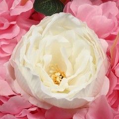 12pcs 3D Artificial Flower Wall Panel Silk Rose Mat for Wedding Backdrop 38*38cm