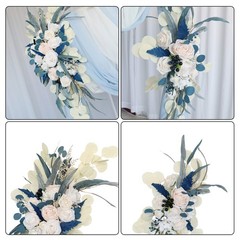 Wedding Arch Corner Flower Decor Large 90x45cm