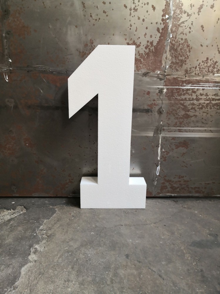 Polystyrene Number 95cm Decoration Buy Birthday Standing Anniversary Number Number