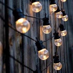 LED Battery Operated String Lights 26 ft Warm White Garlands PARTY Decorations
