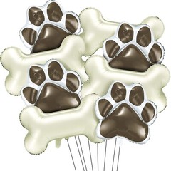 8 Pieces Dog Balloons for Birthday Party Decorations Include 4 Foil Dog Bone …