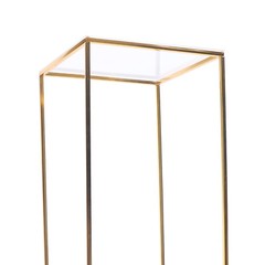 Gold Iron Metal Flower Stand 31 × 31 × 100 cm Wedding Decor Column