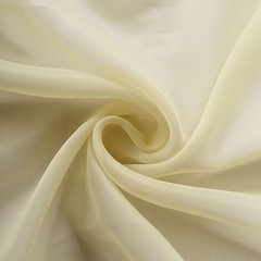 5 Champagne Premium Chiffon Wide CHAIR SASHES Wedding Reception Decorations