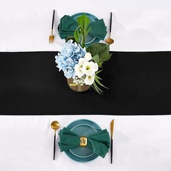 5pcs 10 pcs Satin 12×108″ Table Runner Wedding Party Reception Catering Decor