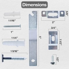 Security Picture Hangers for Art and Signage ,Anti-Theft Frame Locking Pictur…