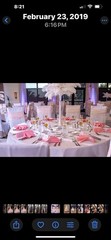 Accordion Crinkle Taffeta Chair Sash 7″x108″ – Blush/Rose Gold